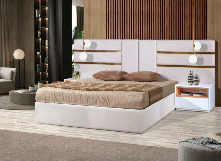 Cama com estrutura funcional e design confortável