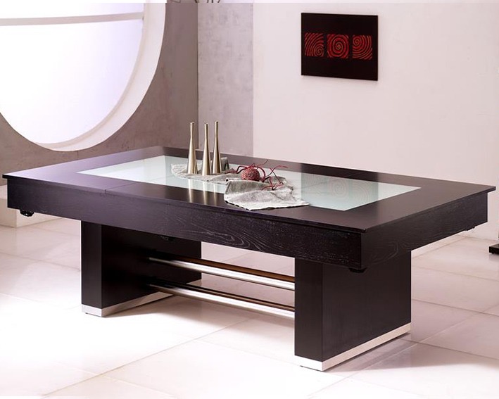 Mesa convertível para jantar e snooker